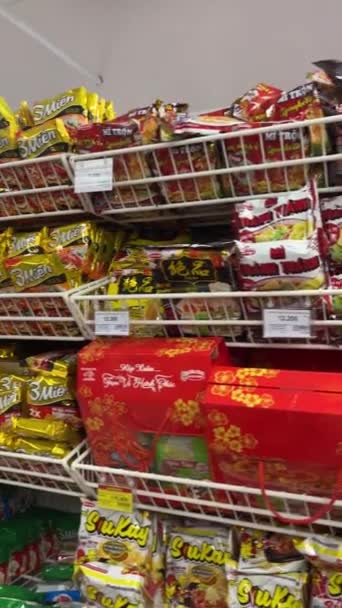 파스타 맛있는 패스트 나쁜에 베트남의 인스턴트 고품질 Fullhd — 비디오