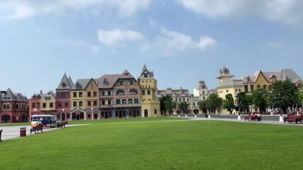 Vinwonders Phu Quoc Vietnam Palace Dream Centrala Vinwonders Temapark Phu — Stockvideo