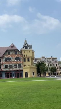 VinWonders Phu Quoc, Vietnam Hayaller Sarayı Phu Quoc Adası 'ndaki VinWonders Tema Parkı. Vininci, Nam Hoi An. Quang Nam.