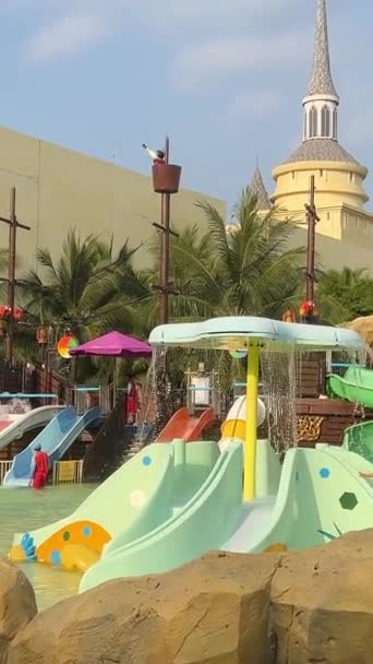 Vinwonders Phu Quoc Vietnam Palace Dream Central Vinwonders Theme Park — Vídeos de Stock