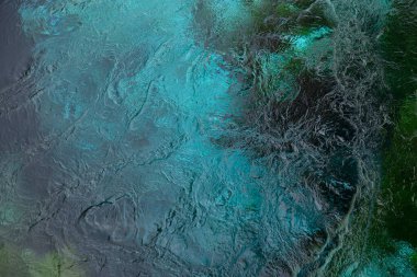 Suriye Kalter Mavi Göz. Yeraltı Bistrice Nehri kaynağı. Arnavutluk 'un Vlore İlçesi' nde Muzine. Yüksek kalite