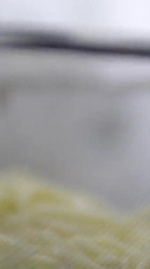 Geleneksel Asya tava yemeği, domuz eti, tavuk ve soğanlı Hint eriştesi. - Evet. Vermicelli udon. Adım adım aşçılık