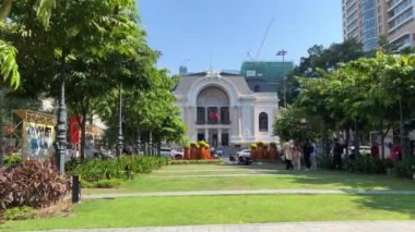 Saygon, Vietnam 'da. Ho Chi Minh şehrindeki gerçek insanlar 05.09.2024