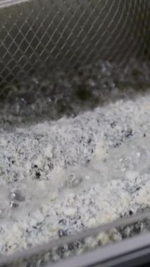 Yemek tarifi, adım adım suşi tempura. Yüksek kalite 4k görüntü