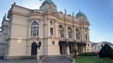 Krakow Tiyatrosu, 19. yüzyıl eklektik tiyatro ve opera binası. UNESCO Dünya Mirası Alanı.