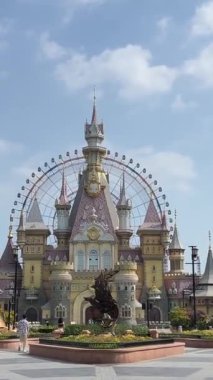 Phu Quoc, Vietnam. Phu Quoc adasındaki akvaryumun güzelliği. VinWanders Lunaparkında Rand Ward.