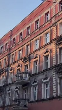 Katowice Hava Manzarası. Katowice 'nin modern şehir merkezi, Yukarı Silezya. KATOWICE, POLAND 03.24.2025