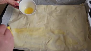 Lezzetli bir ıspanak ve Peynir Pasta Sanatsal Yaradılışı İçin Taze Bir Ispanak Hazırlama Video Adımları. ıspanaklı turta tarifi