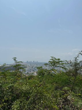 Vietnam 'daki Danang şehrindeki mermer dağ mağarası.