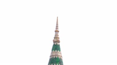 Altın Buddha Wat Traimit Tapınağı, Bangkok. Tapınak, Bangkok Çin Mahallesi ağırlığında dünyanın en büyük som altından Buda heykeline sahip. - Evet. Yüksek kalite 4k görüntü