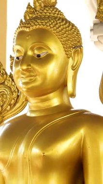 Wat Traimit Withayaram Worawihan, 661 Charoen Krung Yolu, Bangkok, Tayland. Güney Doğu Asya, Tayland, Bangkok, Samphanthawong Bölgesi, Çin Mahallesi, Wat Traimit Tapınağı.