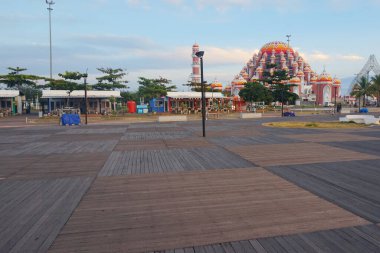 Endonezya şehrinin güzel manzarası