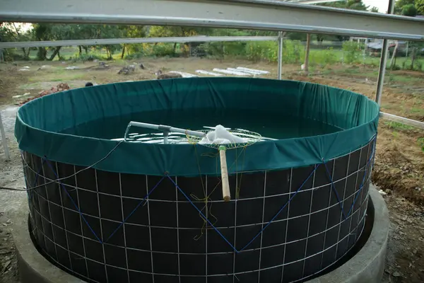 Bahçedeki su tankı