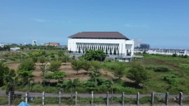 Makassar şehir sarayı (Wisma Negara Makassar) ön görünüm