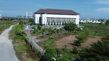 Makassar şehir sarayı (Wisma Negara Makassar) ön görünüm