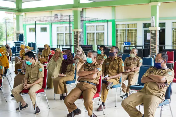 stock image East Luwu, Indonesia - 27 January 2020 : Indonesian Civil Servants Meeting