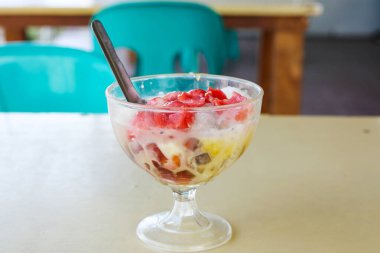 Endonezya Gıda Buzlu Meyve Tabağı