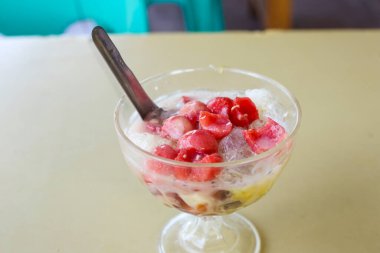 Endonezya Gıda Buzlu Meyve Tabağı