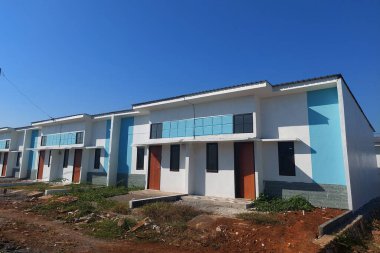 Zarif, kalıcı bir evin ön görüntüsü