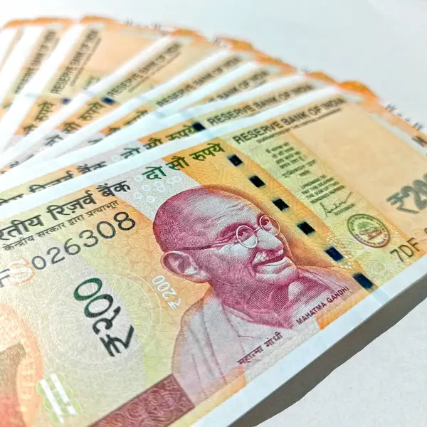 Hint parası 200 kağıt para Mahatma Gandhi