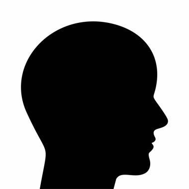 İnsan yüzü silueti
