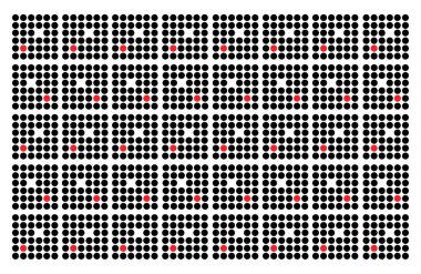 Desen şablonları koleksiyonu. Tasarım düzeni, poster, geometrik konsept kapağı için Geometri yönelimli vektör sunum paketi.