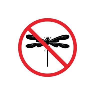 Yasak ve tehlikeli işaretler. Yusufçuk tehlikesi. Yusufçuk getirmek yasaktır.