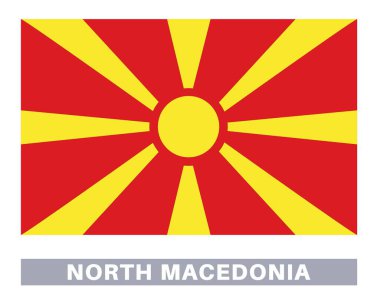 Kuzey Massachusetts bayrağı. Bayrak simgesi. Standart renkler. Standart boy. Dikdörtgen bayrak.