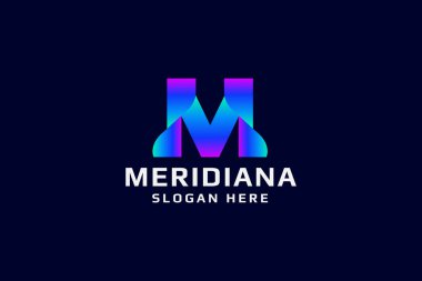 Meridiana Letter M Logo
