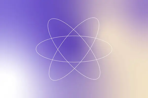 Soyut Mor yıldız gradyan arkaplanı