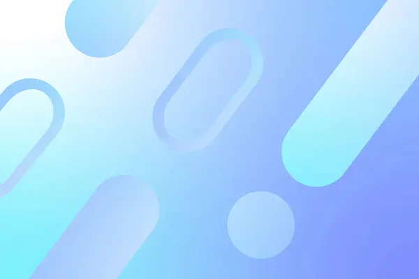 Soyut oval mavi eğimli arkaplan