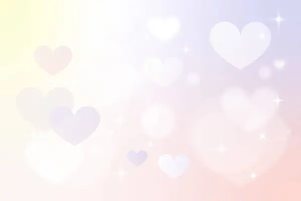 Soyut ışıldayan kalp arka planı