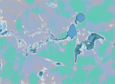 Suluboya el yapımı kumaş sıçrama, sıçrama, bulanıklık, sızıntı, fırça, fırça 