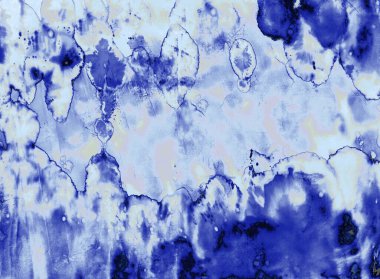 Modern soyut resim. 3D görüntüleme. Suluboya el yapımı kumaş sıçramalar, sıçramalar, bulanıklık, sızıntı, fırça, fırça girdabı,