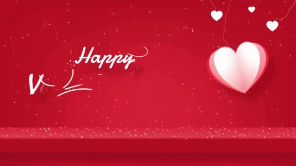 Happy Valentine Fond Vidéos — Video