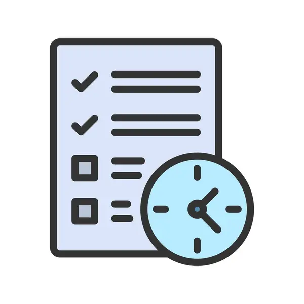 Project Management Filled Line Icons.Suitable for: Mobile Apps, Websites, Print, Presentation, Illustration, and Templates Features: Ready to use for all devices and platforms.