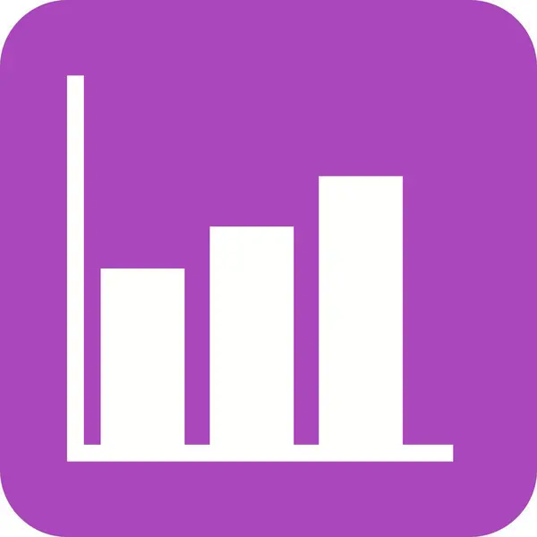 Chart, bar, graph icon vector image. Can also be used for business management. Suitable for use on web apps, mobile apps and print media.