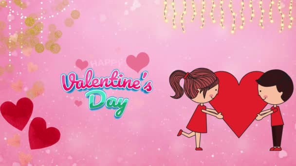 День Святого Валентина Новые Видео — стоковое видео