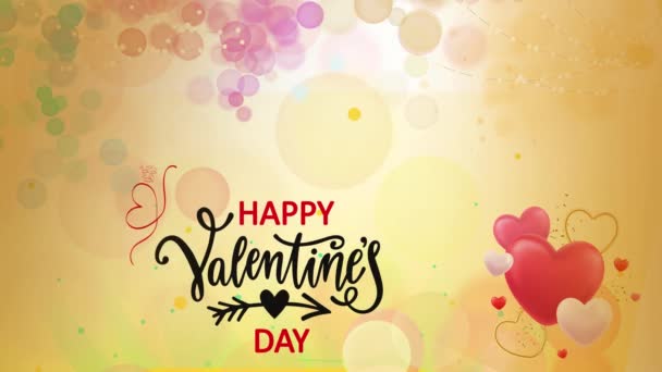 Día San Valentín Nuevos Videos — Vídeo de stock