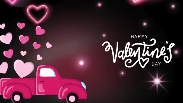 Sevgililer Günün Kutlu Olsun Videoları — Stok video