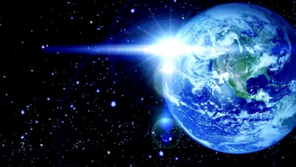 Tierra Universo Planeta Videos — Vídeos de Stock