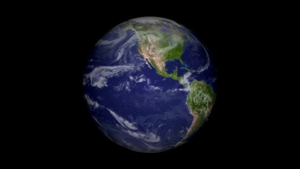 Země Vesmír Planeta Videa — Stock video