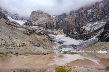 Yüksek dağlardaki bulutlar denizi
