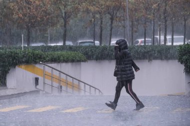 İstanbul 'da sağanak yağmur