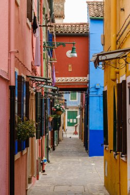 Burano 'nun rengarenk özünü tecrübe edin. Her ev görseldir ve hareketli sokaklar gözler için bir ziyafet gibidir.