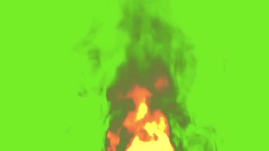 Yangın efekti stofk video görüntüleri