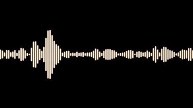 Ses spektrumu hareket canlandırma videosu