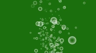 Su altında kabarcık canlandırma videosu