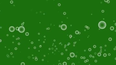 Su altında kabarcık canlandırma videosu