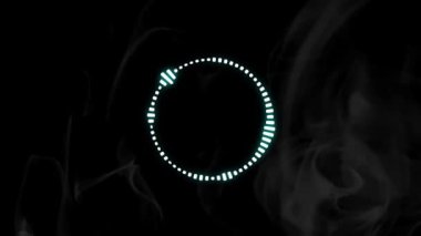 Duman arkaplanlı ses spektrumu